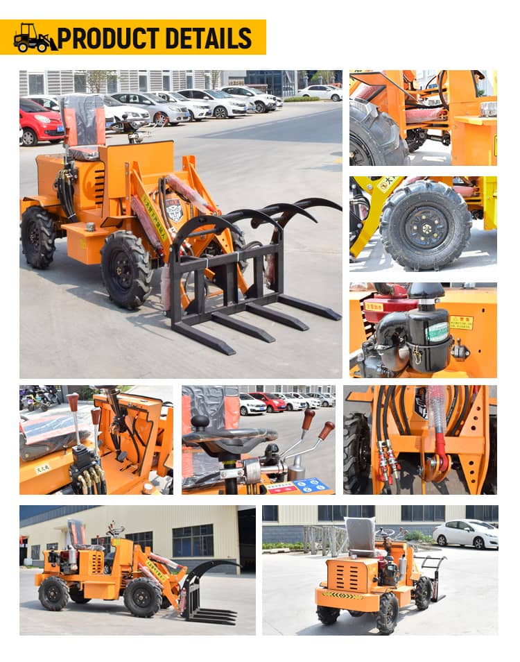 0.6 Ton Wheel 4WD loader 0.6 Ton Wheel 4WD loader