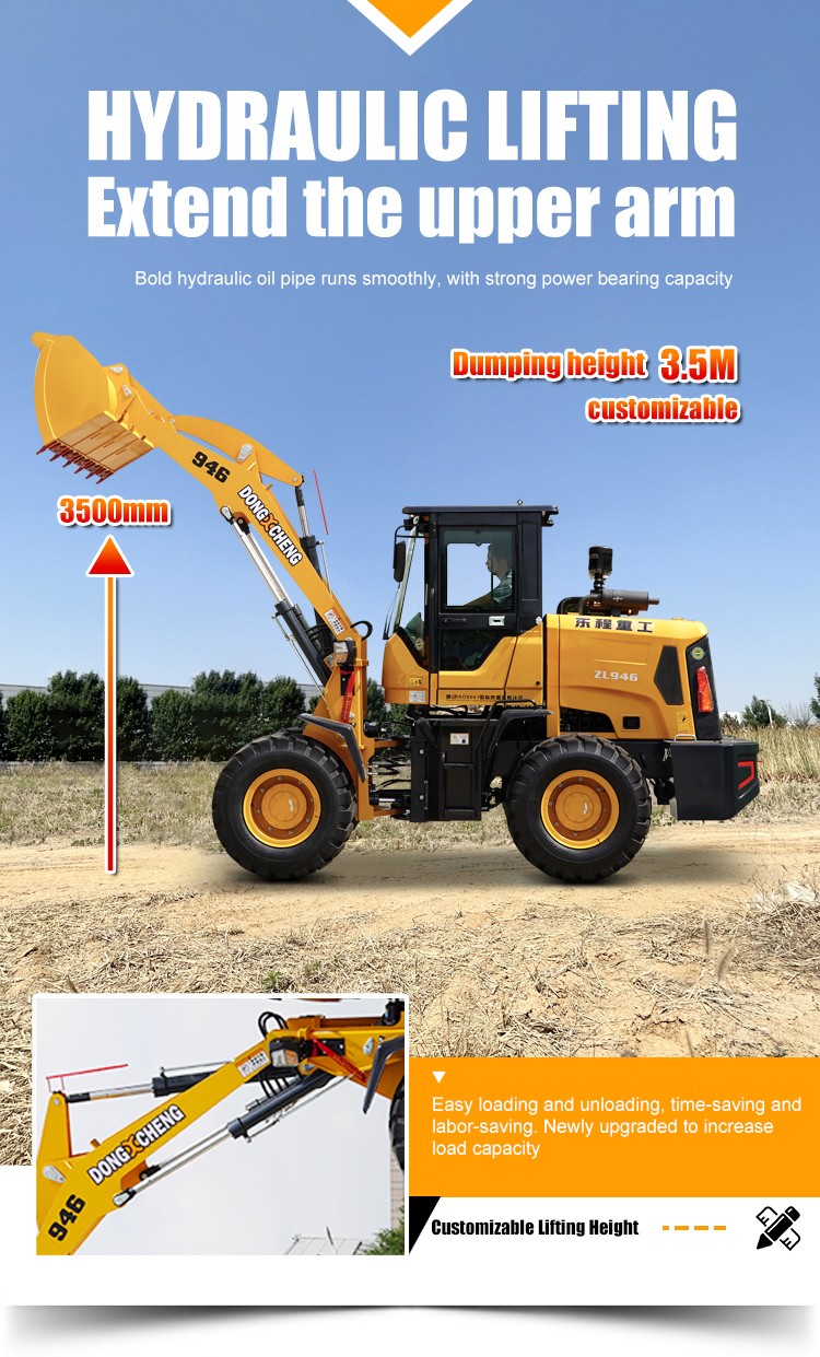 compact wheel loader 1.6 Ton