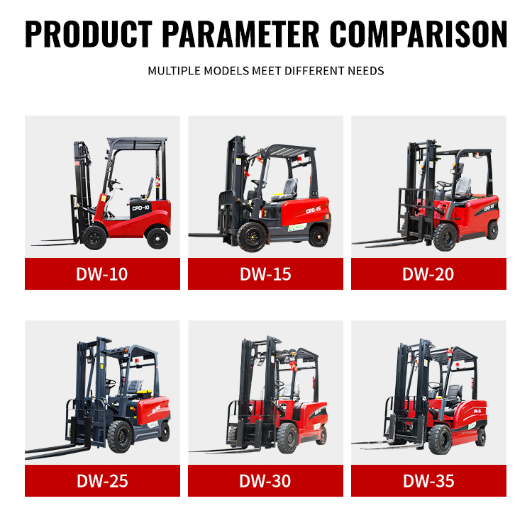 sit down electric forklift 3.0 Ton