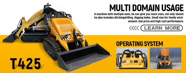 T425-Skid steer loader load capacity 0.96Ton