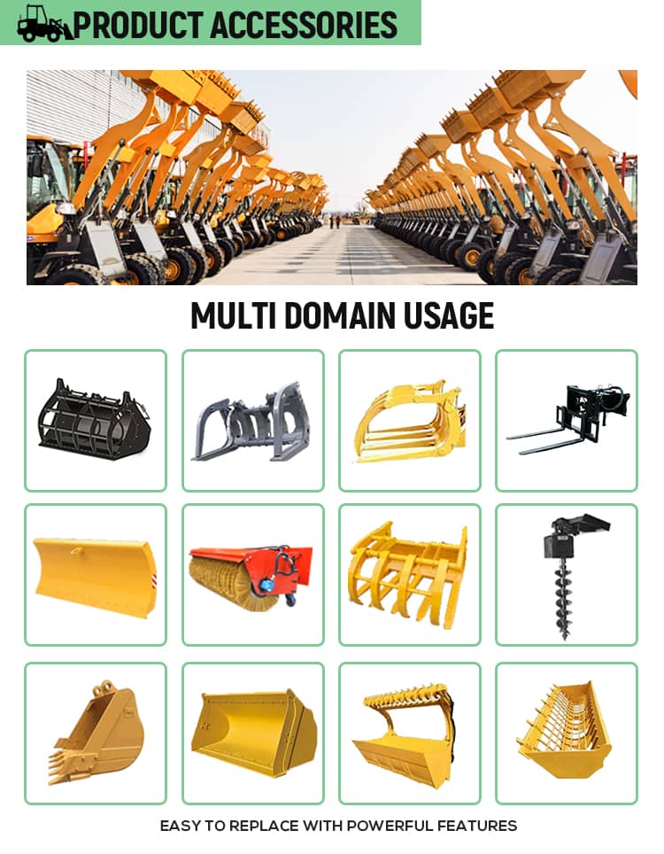 1.6 Ton Four-Wheel-Drive Agricultural Loader Model 920