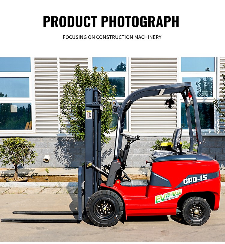 sit down electric forklift 3.0 Ton