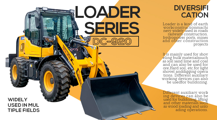 2.0 Ton Four-Wheel-Drive Agricultural Loader Model 920
