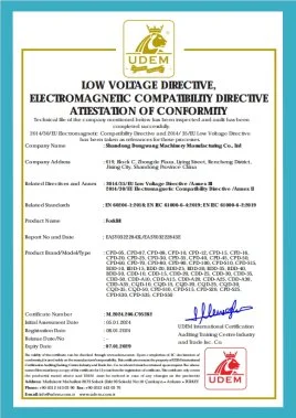 Certification