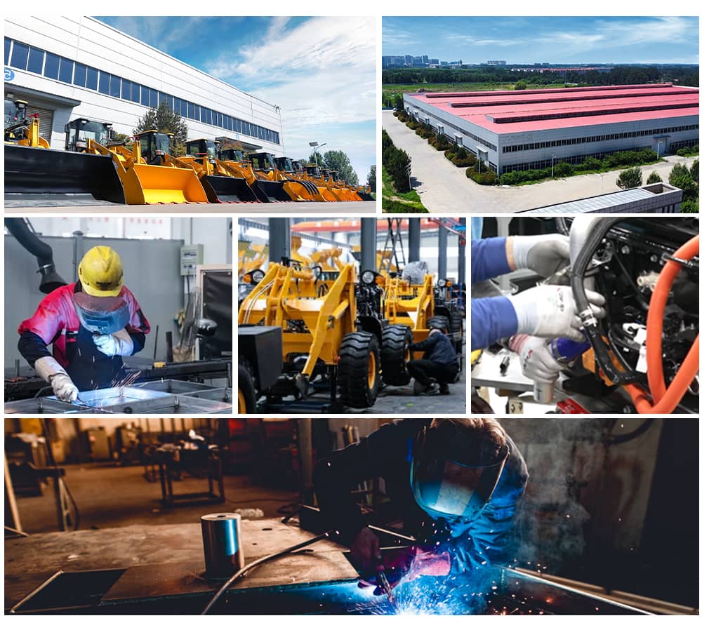 4.1Ton 4WD Loaders in Construction Boosting Site Efficiency