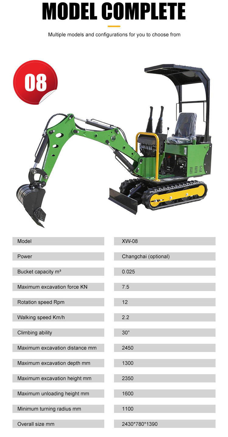 1.7 Ton Crawler Excavator