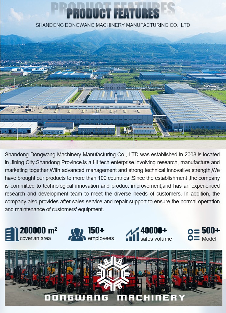 3.0Ton Electric Forklif with Battery