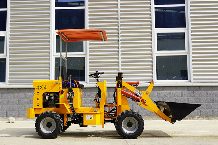 What Should One Avoid Doing While Operating a Wheel Loader?
