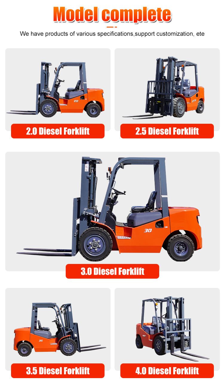 2.5T diesel forklift truck for sale
