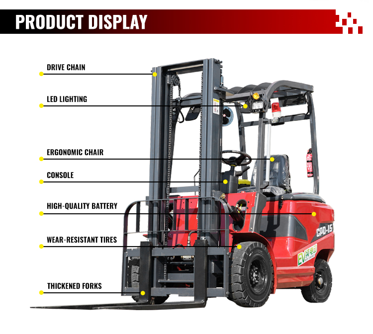 Electric pallet jack forklift 2.0 Ton