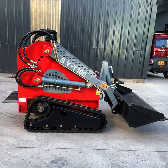 0.88 Ton mini track skid steer