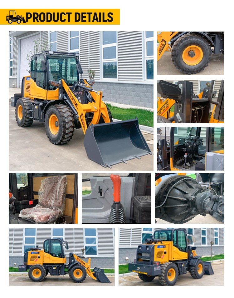 2.0 Ton Four-Wheel-Drive Agricultural Loader Model 920