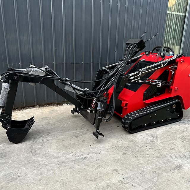 Heavy-Duty Skid Steer Loader Featuring 0.96 Ton Payload