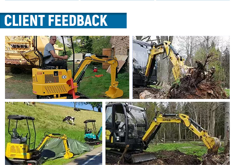 Escavadeira de 1 tonelada