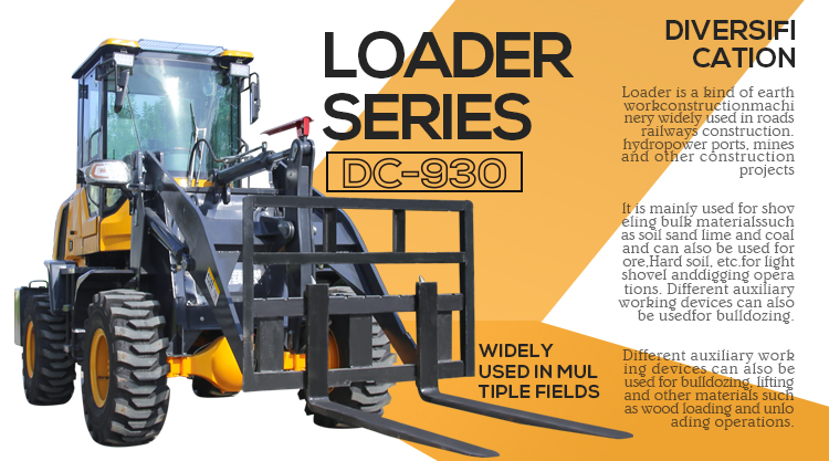 930 model 2.8 Ton Wheel 4WD loader