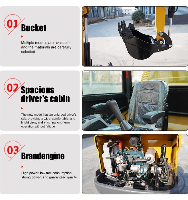 1.68 Ton brand new mini excavator