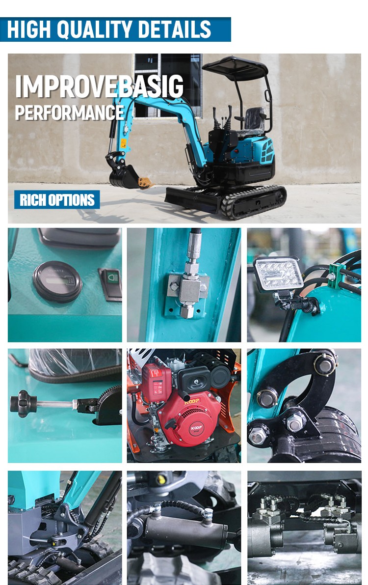 Escavadeira de 1 tonelada