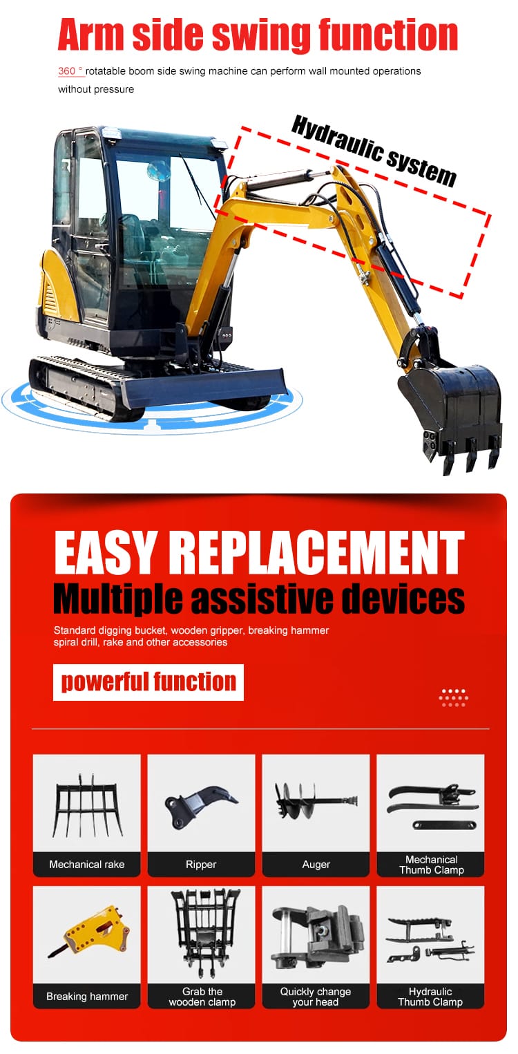 excavator small for sale 1.2Ton