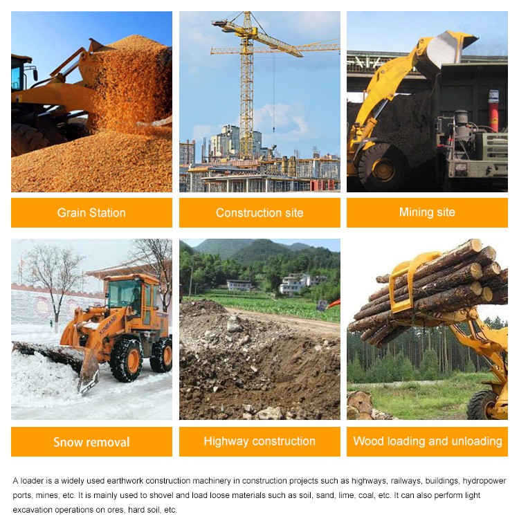 compact wheel loader 1.6 Ton