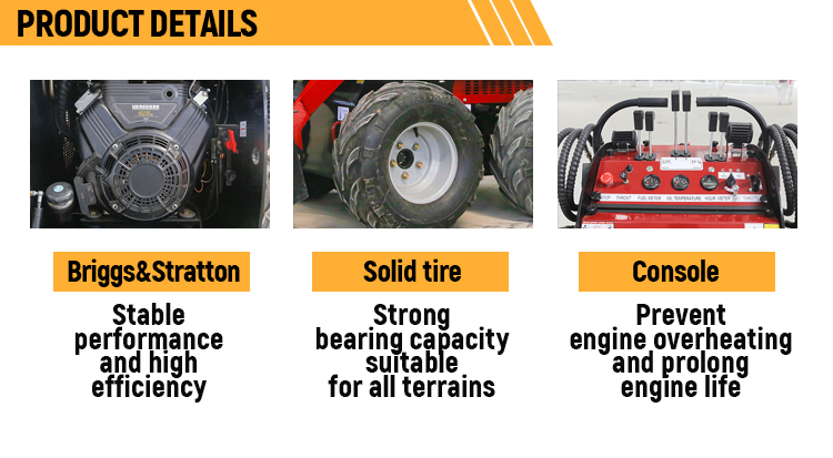 Skid steer loader load capacity 0.96ton