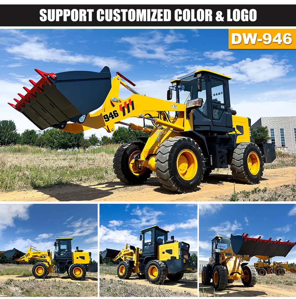 3.5 Ton Four-Wheel-Drive Agricultural Loader Model 932