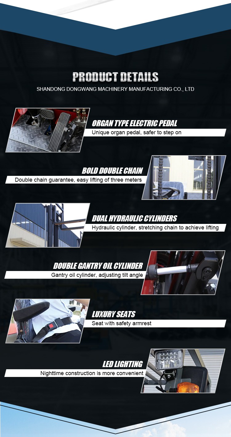 2.0Ton Electric Forklif with Battery