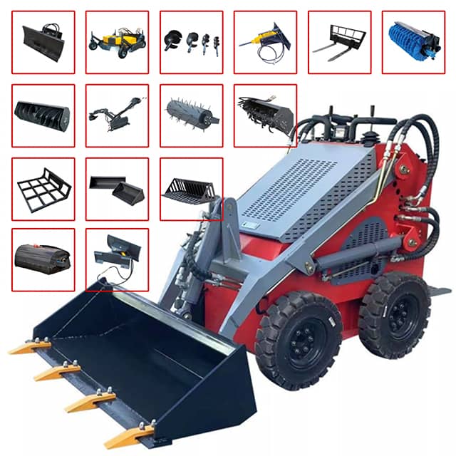 Skid steer loader Load capacity 880KG