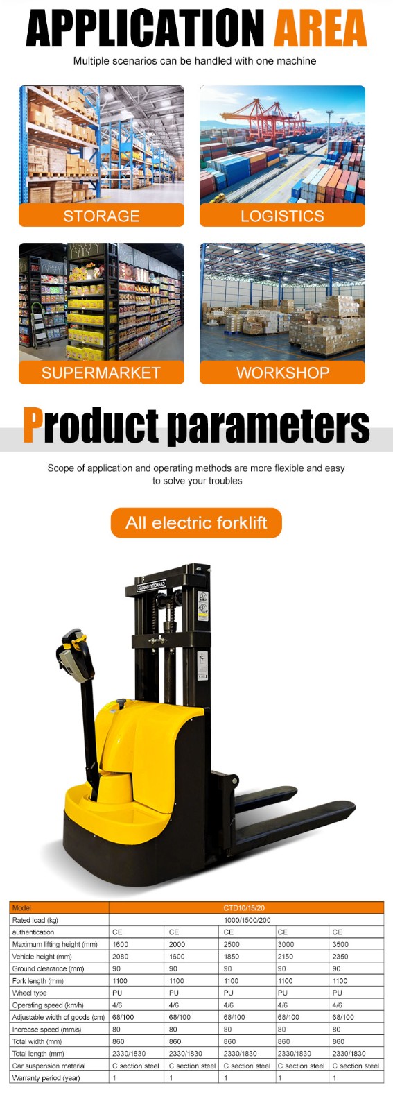 0.5 Ton Electric Stackers