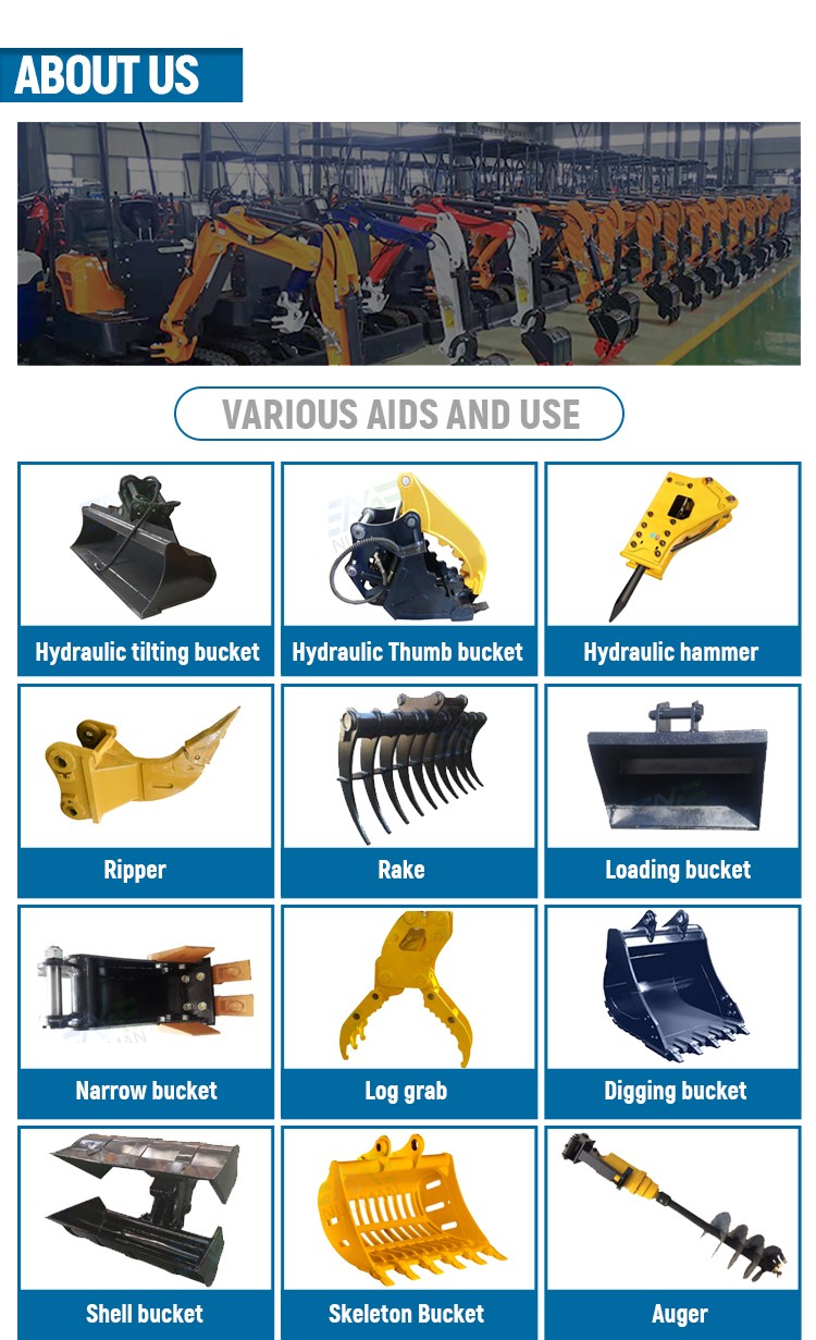 Escavadeira de 1 tonelada