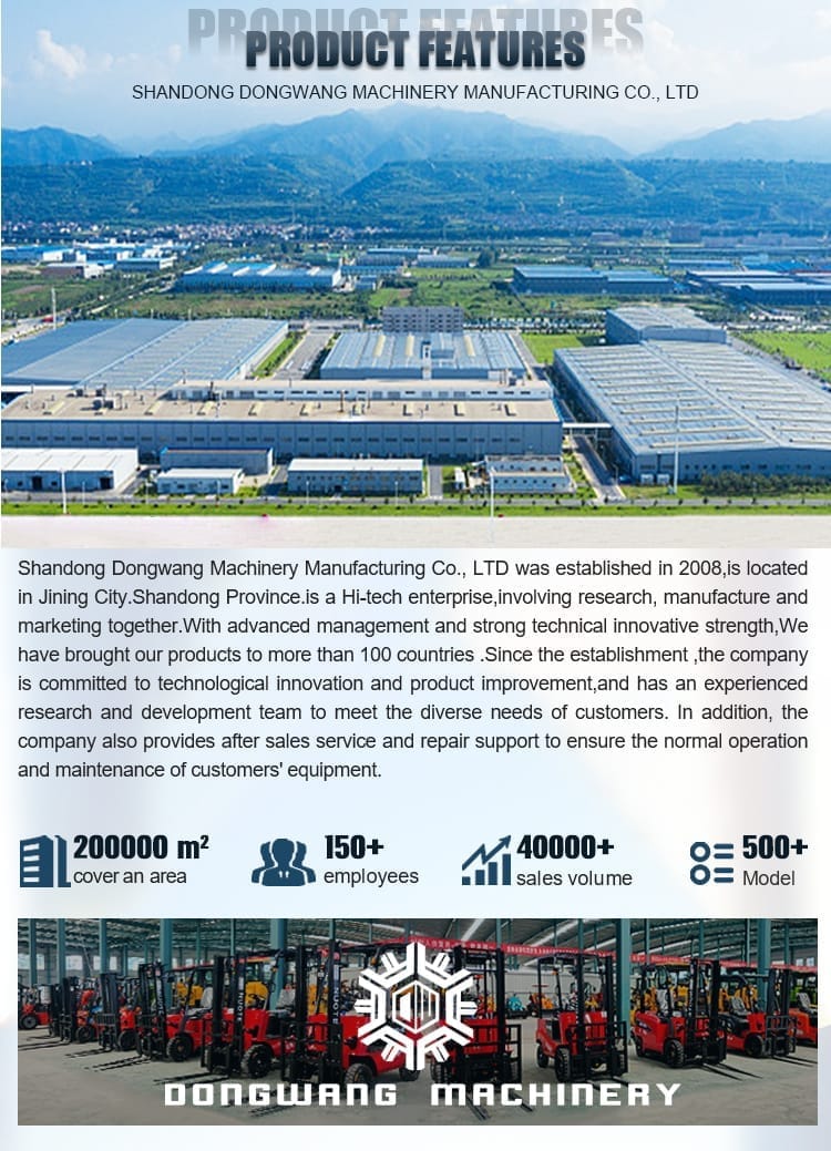 1.0Ton Electric Forklif with Battery