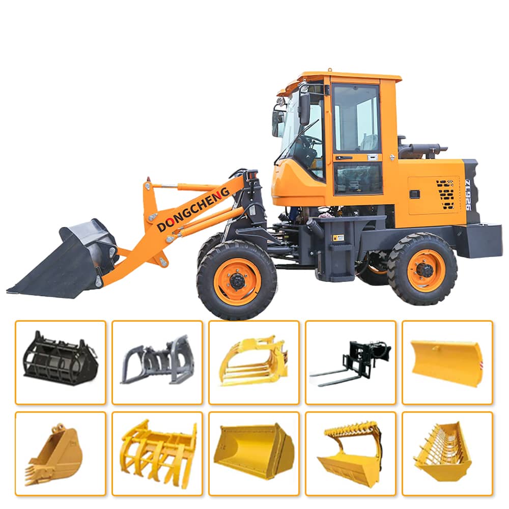 2.8Ton 4WD Loaders for Waste Management Streamlining Operations