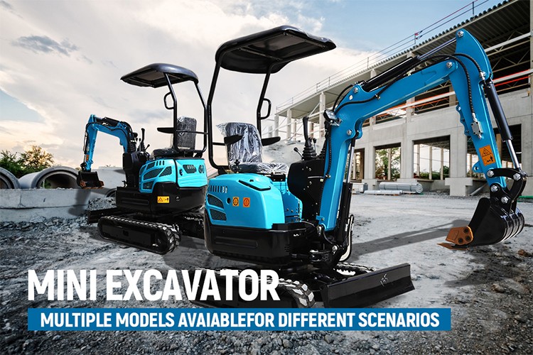 Escavadeira de 1 tonelada