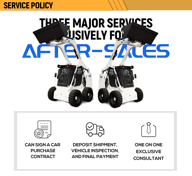 S500-Skid steer loader load capacity 2.3Ton